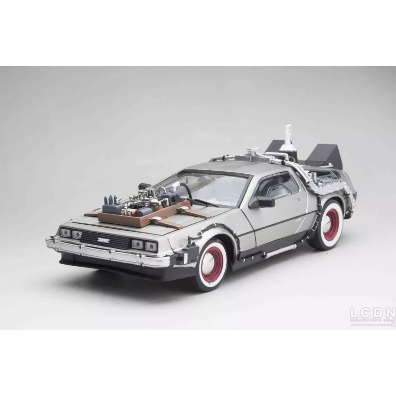 Voiture miniature Delorean Back to the Future III Hotwheels 1/64