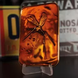 Jurassic Park Lingot de collection Mosquito in Amber Limited Edition 7cm