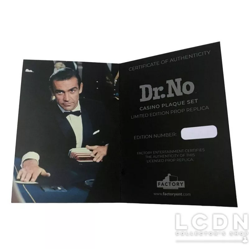 James Bond Replica 1/1 Dr. No Casino Plaques Limited Edition