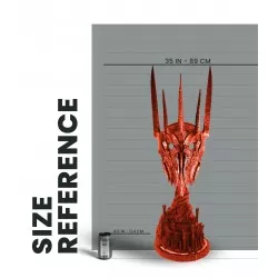 Le Seigneur des Anneaux (Lord of the Rings) Réplique 1/1 Casque Sauron Art Mask 89cm