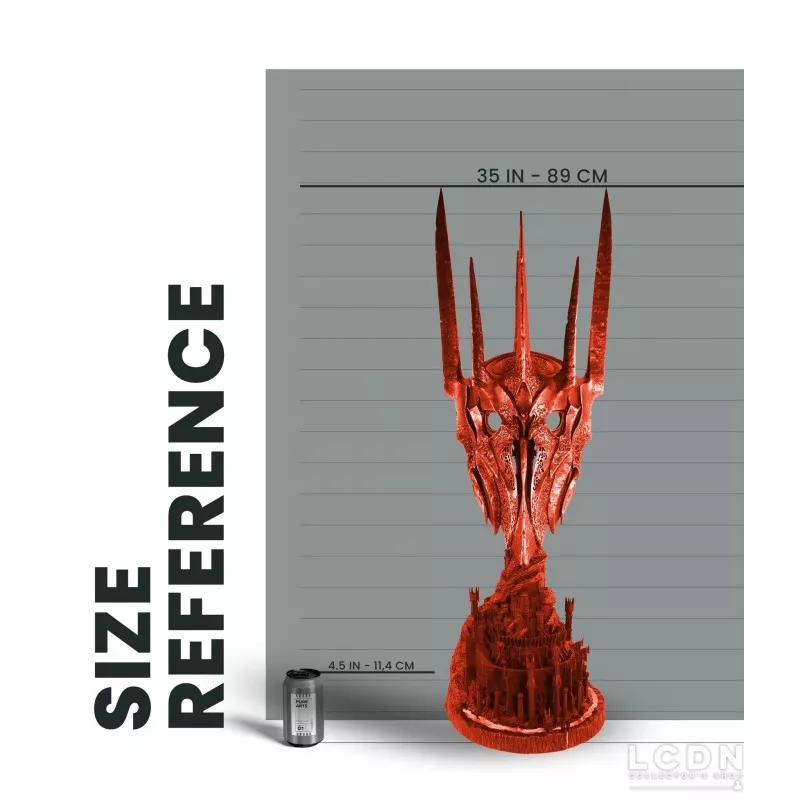 Le Seigneur des Anneaux (Lord of the Rings) Réplique 1/1 Casque Sauron Art Mask 89cm