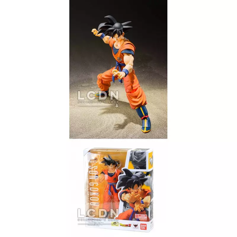 SH Figuarts GOKU 2.0 A SAIYAN RAISED ON EARTH + Power Pole Dragon Ball Z  Action Figure Review Bandai 