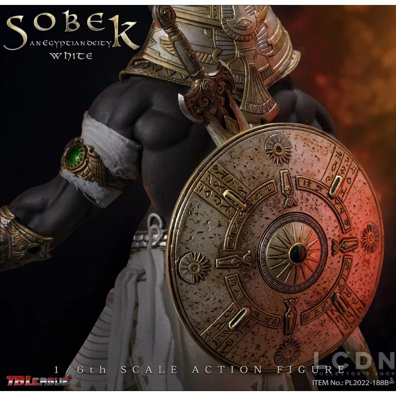 TBLeague PL2022-188A ソベク　ワニ黒1/フィギュアSobek TBLeague PL2022-188A 1/6 Egyptian Gods Series Sobek Black