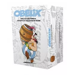 Asterix & Obelix Figure Obelix and His Barrel statue