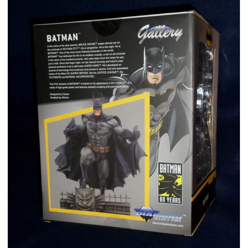Figurine Batman DC Diamond Gallery – 27 Cm, PVC, Collection Justice League, Neuve