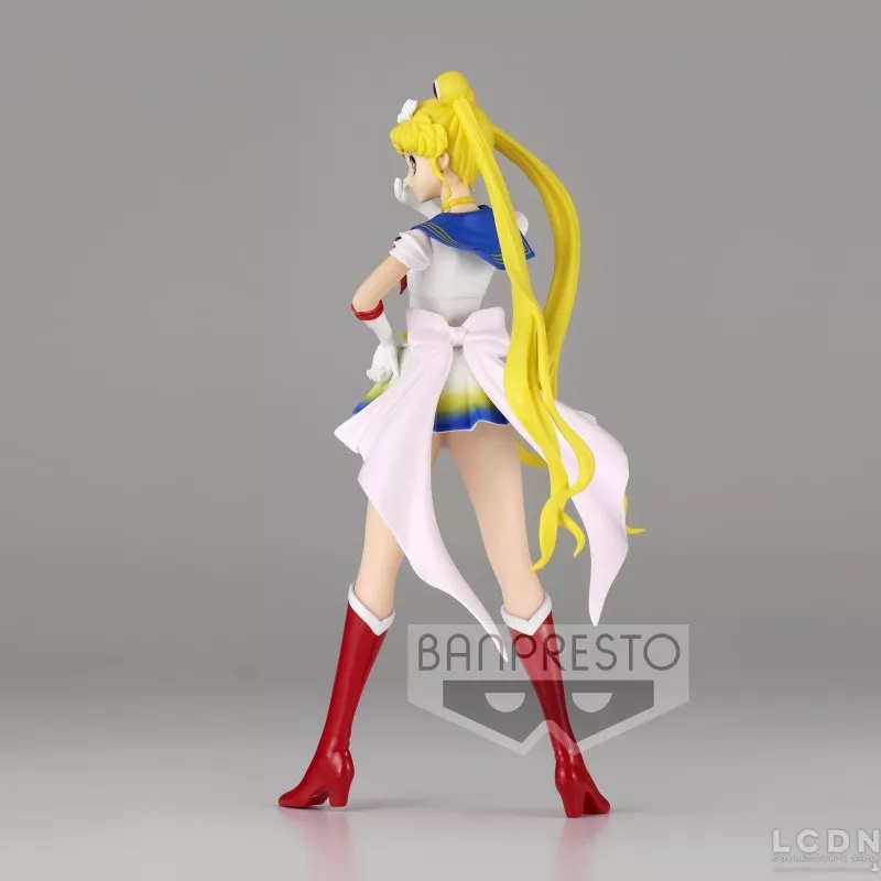 Sailor Moon Eternal Statue Glitter &amp; Glamours Super Sailor Moon Stick Ⅱ Ver.B 23cm