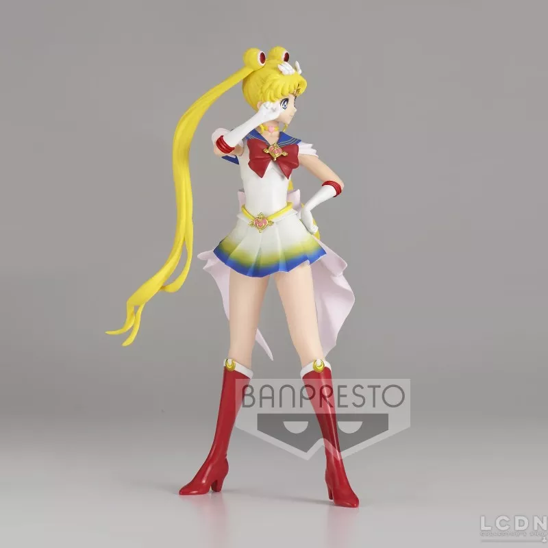 Sailor Moon Eternal Statue Glitter &amp; Glamours Super Sailor Moon Stick Ⅱ Ver.B 23cm
