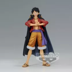 One Piece Statue DXF Grandline Series Wanokuni Monkey D Luffy Vol.4 16cm