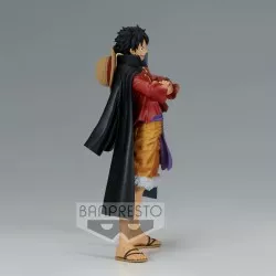 One Piece Statue DXF Grandline Series Wanokuni Monkey D Luffy Vol.4 16cm
