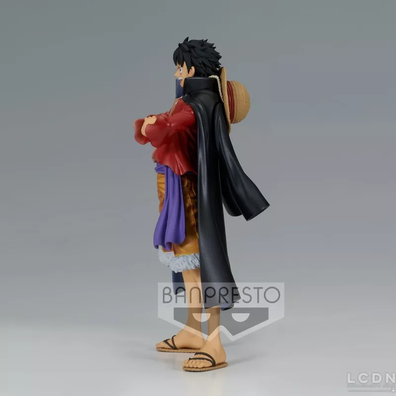 One Piece Statue DXF Grandline Series Wanokuni Monkey D Luffy Vol.4 16cm
