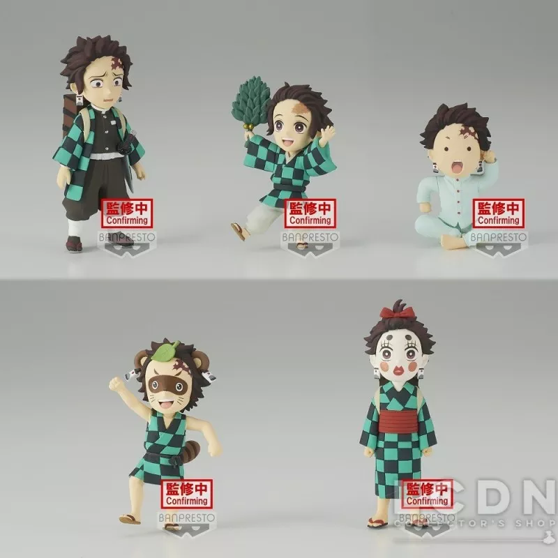 Porte-clés Tanjiro Kamado - Figurine Chibi - Réplique Manga Ciné