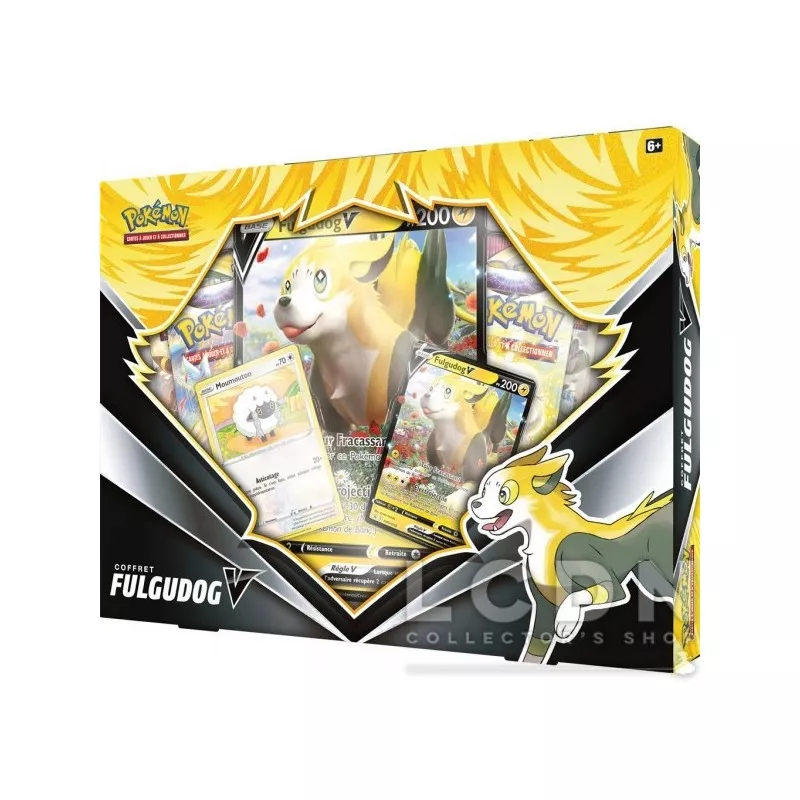 Pokémon JCC Box Fulgudog-V Boosters *French*