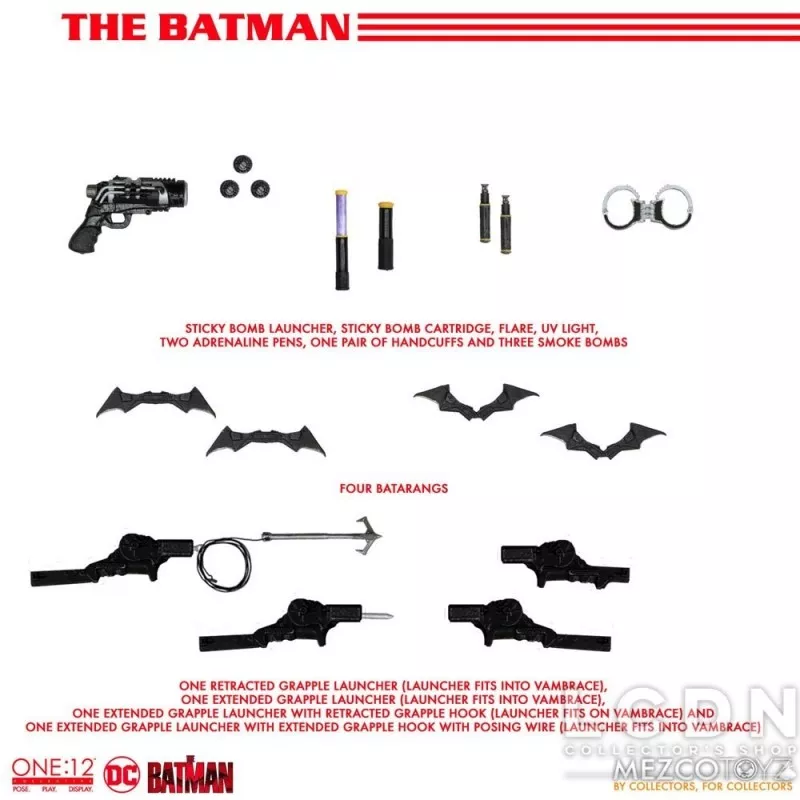 The Batman Action Figurine 1/12 Batman 17cm