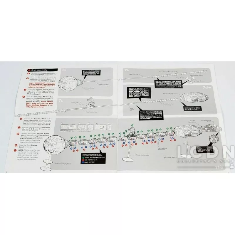 2001: A Space Odyssey Model Kit 1/350 Discovery XD-1 43cm