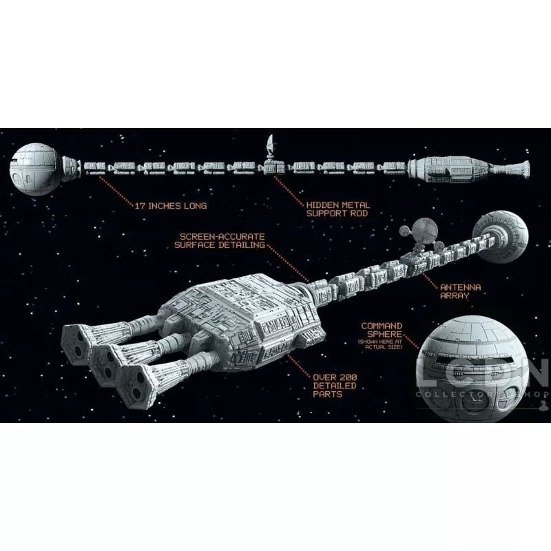 2001: A Space Odyssey Model Kit 1/350 Discovery XD-1 43cm