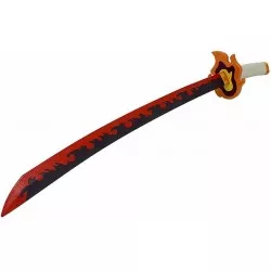 Demon Slayer Kimetsu no Yaiba Replica PVC Sword Nichirin Blade Kyojuro Rengoku 50cm