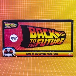 Retour Vers le Futur : Lampe Lightbox logo par Hot Toys