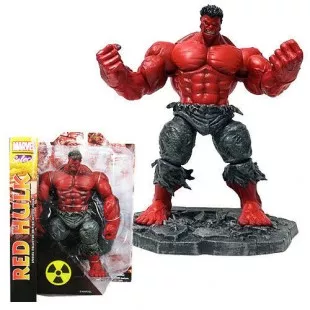 Marvel red hulk action figure sales