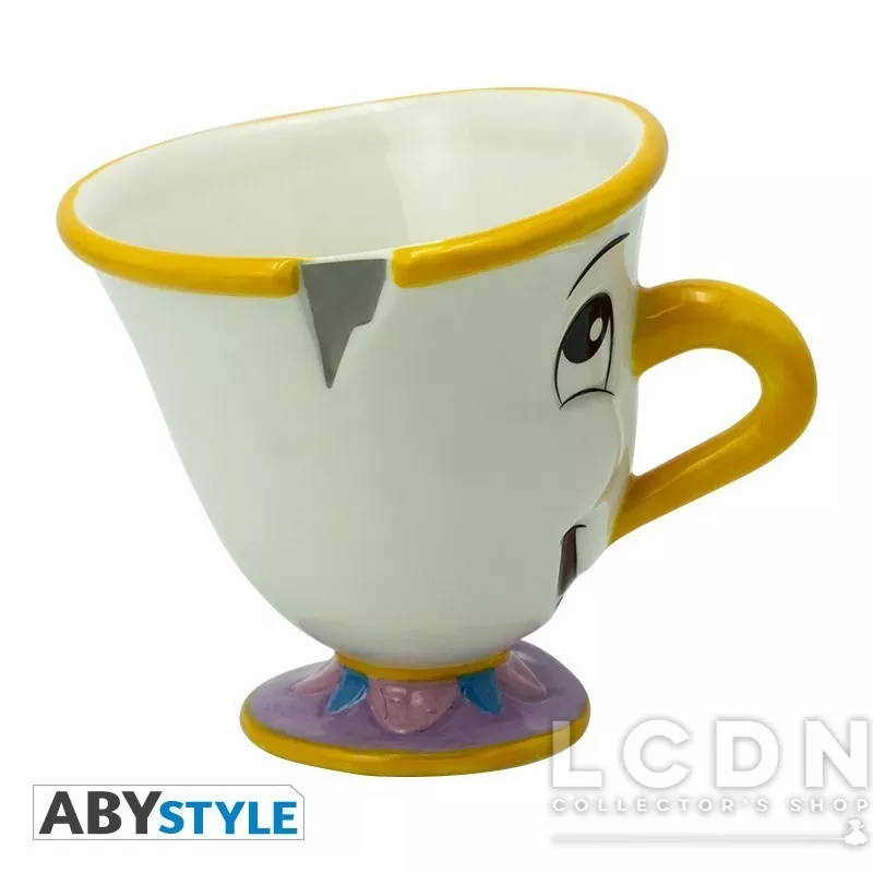 Disney The Beauty &amp; the Beast Mug 3D Chip 250ml