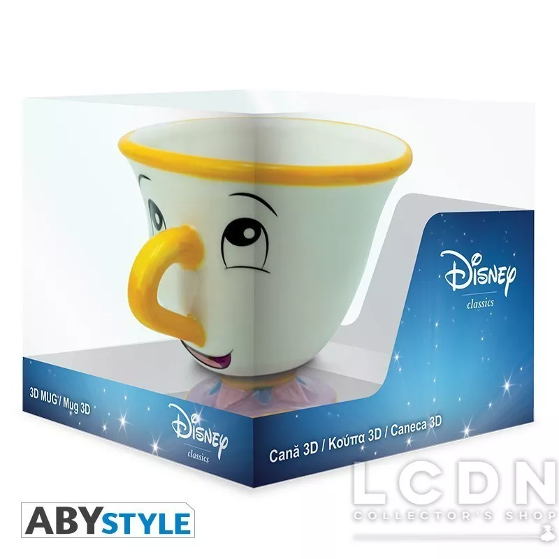 Disney The Beauty &amp; the Beast Mug 3D Chip 250ml