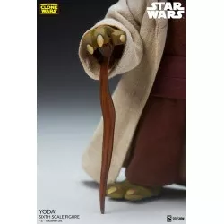 Star Wars The Clone Wars Collectible Action Figurine 1/6 Yoda 14cm