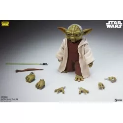 Star Wars The Clone Wars Collectible Action Figurine 1/6 Yoda 14cm
