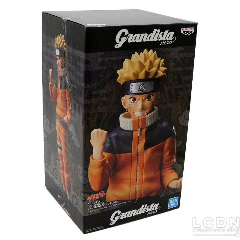 Naruto Shippuden Grandista Nero - Figurine Naruto Uzumaki Manga