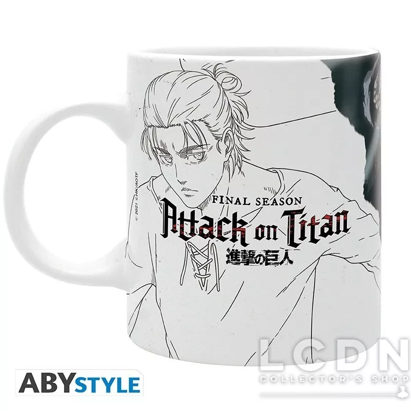 L&#039;Attaque des Titans (Attack on Titan) Mug Saison 4 key art 320ml