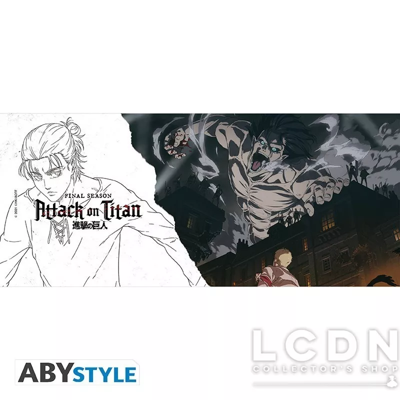 L&#039;Attaque des Titans (Attack on Titan) Mug Saison 4 key art 320ml