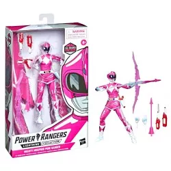 Power Rangers Lightning Collection Action Figurine Cel-Shaded Mighty Morphin Pink Ranger 15cm