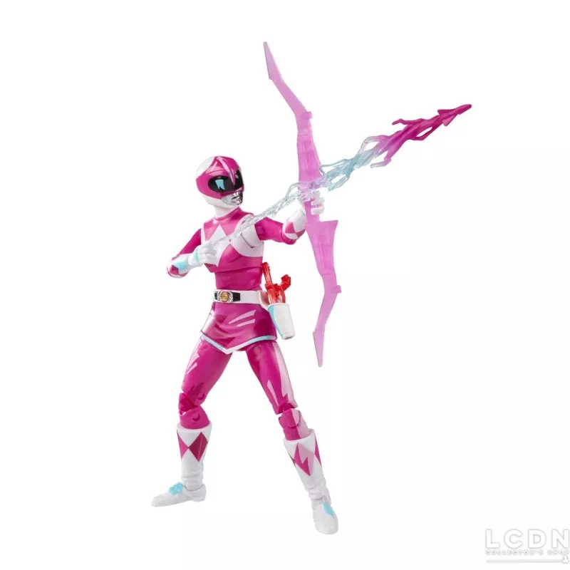 Power Rangers Lightning Collection Action Figurine Cel-Shaded Mighty Morphin Pink Ranger 15cm