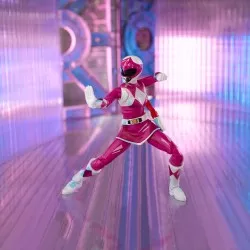 Power Rangers Lightning Collection Action Figurine Cel-Shaded Mighty Morphin Pink Ranger 15cm