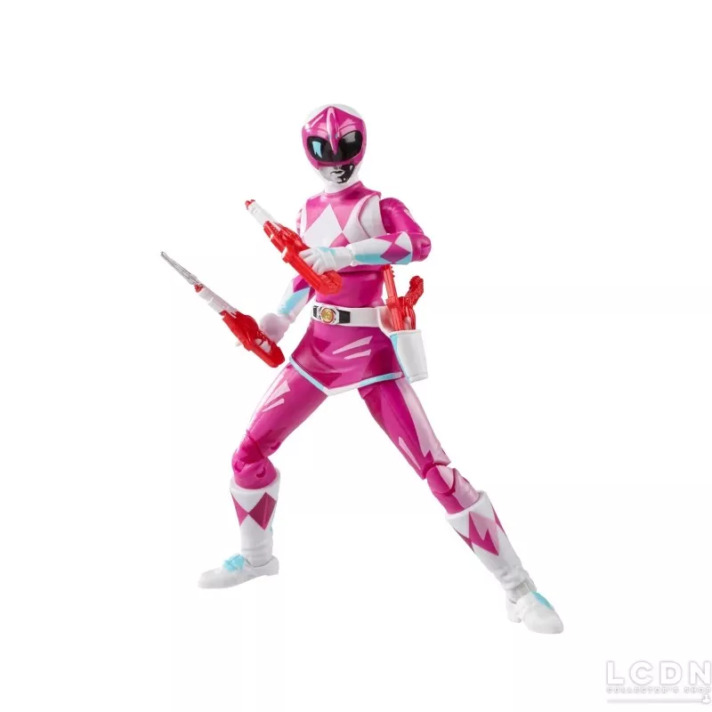 Power Rangers Lightning Collection Action Figurine Cel-Shaded Mighty Morphin Pink Ranger 15cm