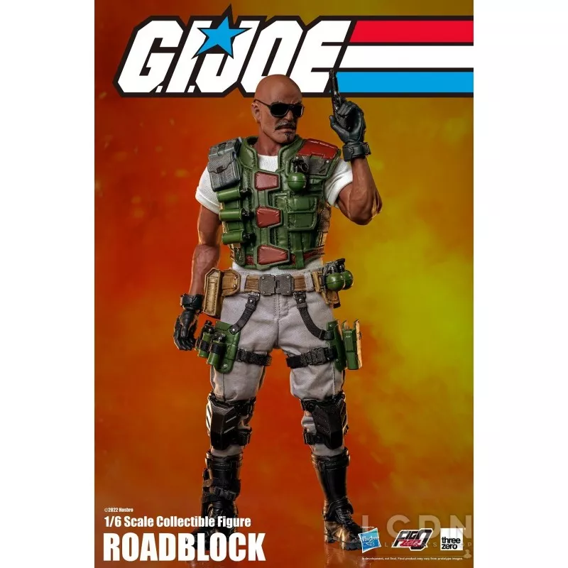 Gi joe best sale roadblock action figure