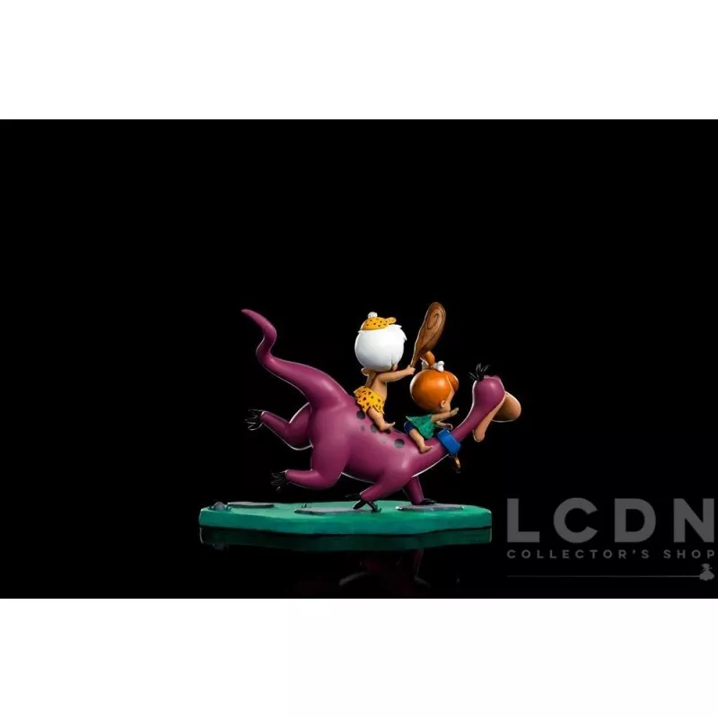 The Flintstones Statue 1/10 Art Scale Dino, Pebbles and Bamm-Bamm 13cm