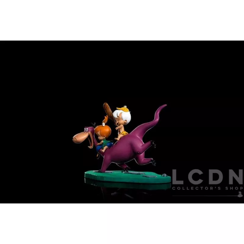 The Flintstones Statue 1/10 Art Scale Dino, Pebbles and Bamm-Bamm 13cm