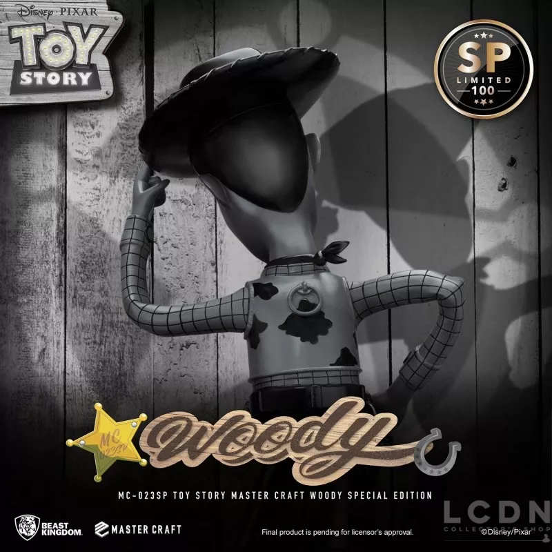 Toy Story Set de 2 Statues Master Craft Statues Woody et Buzz L&#039;éclair Special Edition 46cm &amp; 38cm