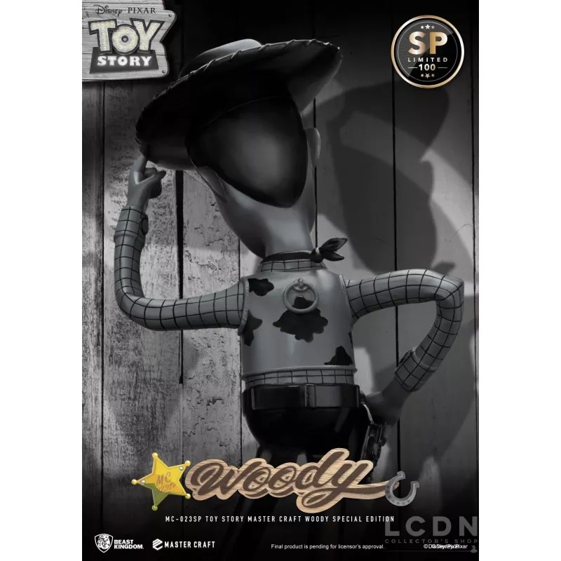 Toy Story Set de 2 Statues Master Craft Statues Woody et Buzz L&#039;éclair Special Edition 46cm &amp; 38cm