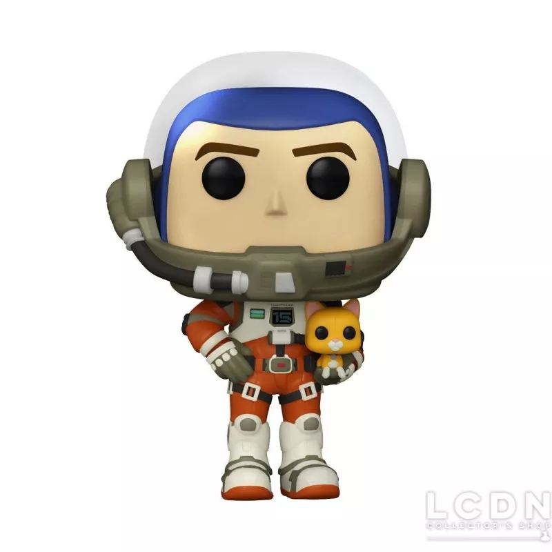 Buzz l&#039;Éclair Lightyear POP! Buzz Lightyear avec Sox XL-15 Suit 9 cm n°1211 Disney Vinyl figurine