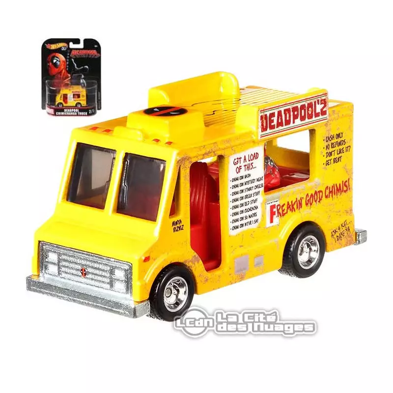 Deadpool chimichanga truck hot wheels shop