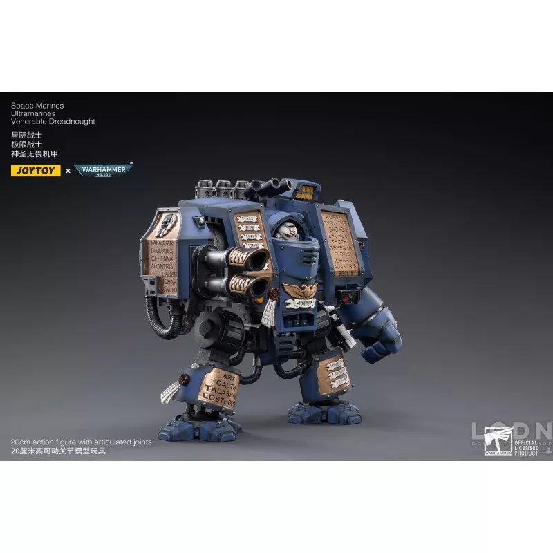 Warhammer 40k Action Figurine 1/18 Ultramarines Venerable Dreadnought  Joytoy 20cm