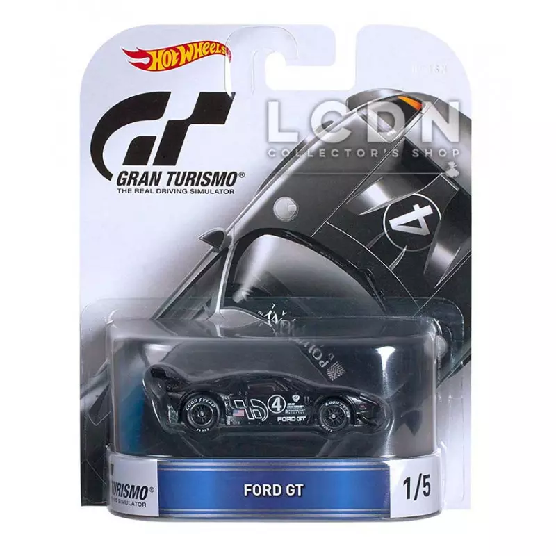 Gran Turismo Complete Set of 5 diecast cars 1/64 Hot Wheels series