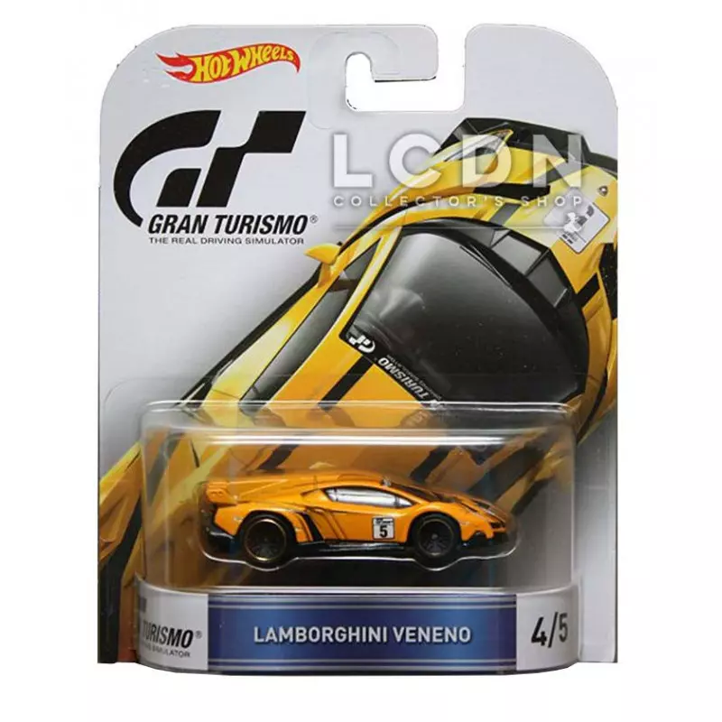 Gran Turismo Complete Set of 5 diecast cars 1/64 Hot Wheels series
