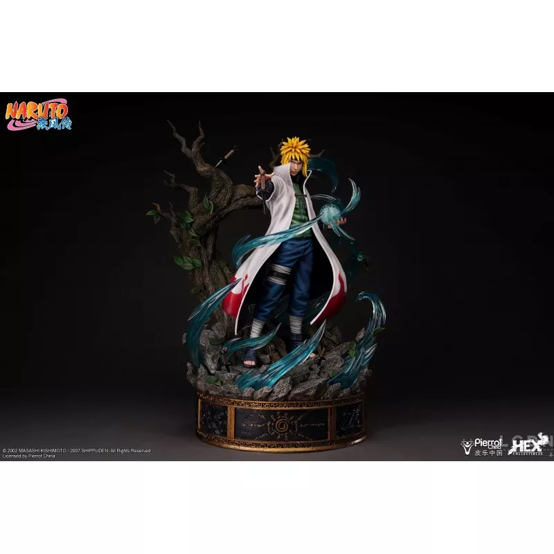 Naruto Shippuden Statue 1/4 Master Museum Yellow Flash of the Leaf Namikaze Minato 65cm