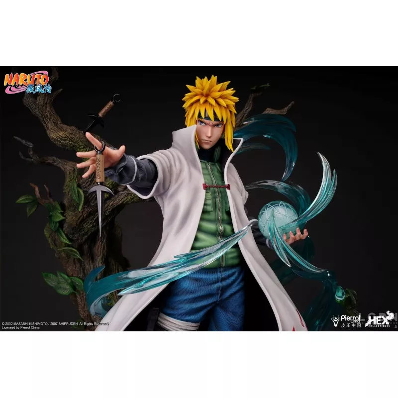 Naruto Shippuden Statue 1/4 Master Museum Yellow Flash of the Leaf Namikaze Minato 65cm
