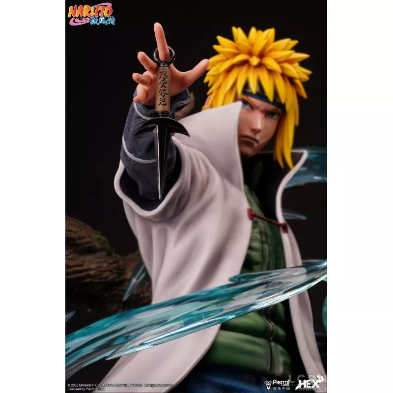 Naruto Shippuden Statue 1/4 Master Museum Yellow Flash of the Leaf Namikaze Minato 65cm
