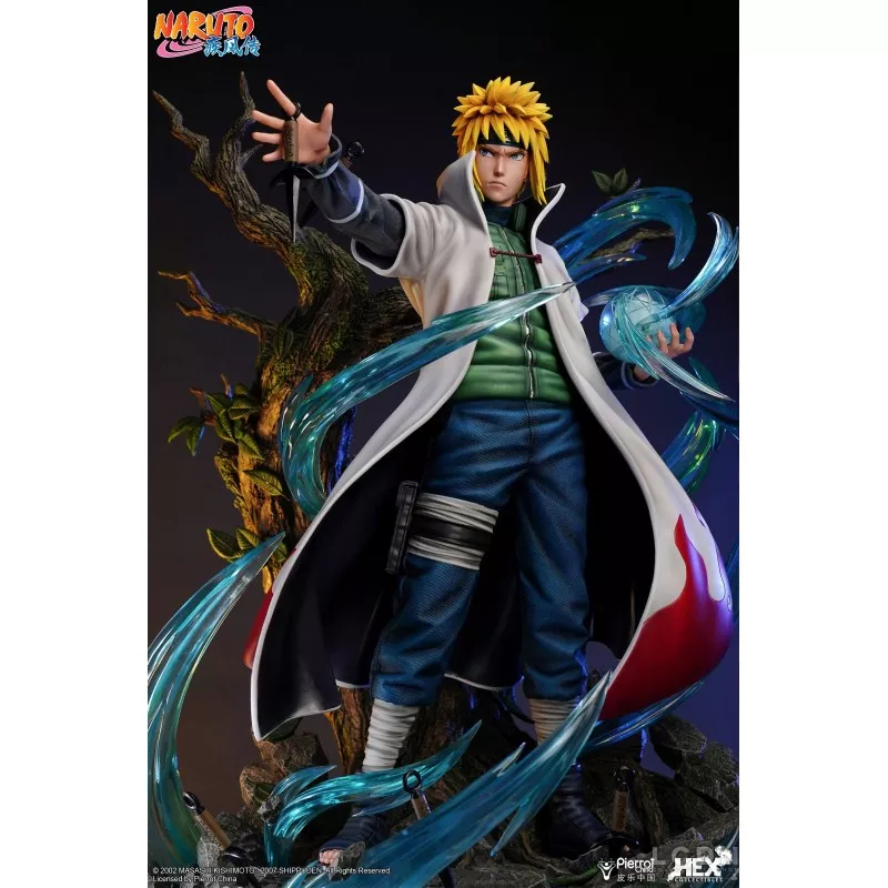 Naruto Shippuden Statue 1/4 Master Museum Yellow Flash of the Leaf Namikaze Minato 65cm