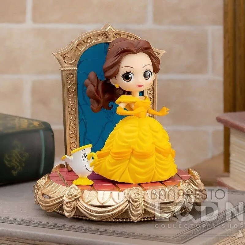 Disney Statue Q Posket Stories Beauty Version A 14cm