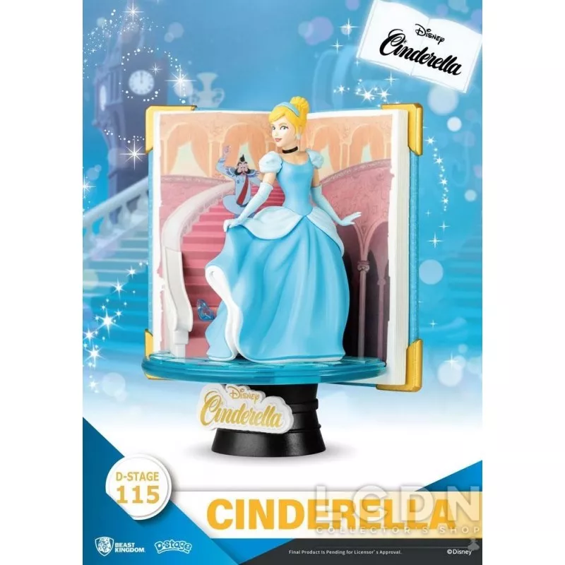 Disney Book Series Diorama D-Stage Cinderella 13 cm