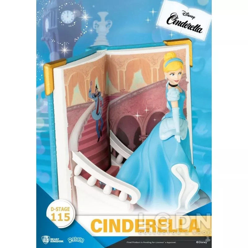 Disney Book Series Diorama D-Stage Cinderella 13 cm